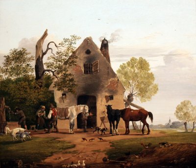 In der Schmiede von Friedrich Gauermann